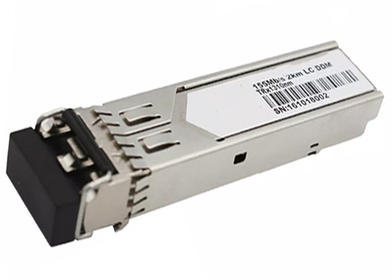 1310nm 2km 155M Duplex SFP Module, LC DDM Multimode SFP Transceiver