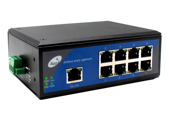 8 Port POE Ethernet Switch กับ CBIT 1 Uplink Port 50/60 Hz