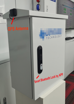 กล่องไอโอทีสมาร์ท พร้อมพัดลมควบคุมอุณหภูมิ โมดูล 4G อัจฉริยะ Bluetooth Lock