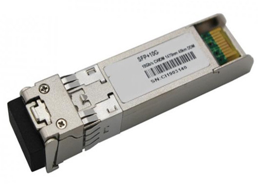 10G SFP+ โมดูล CWDM SFP Transceiver โหมดเดียว 40km 1270nm 1610nm