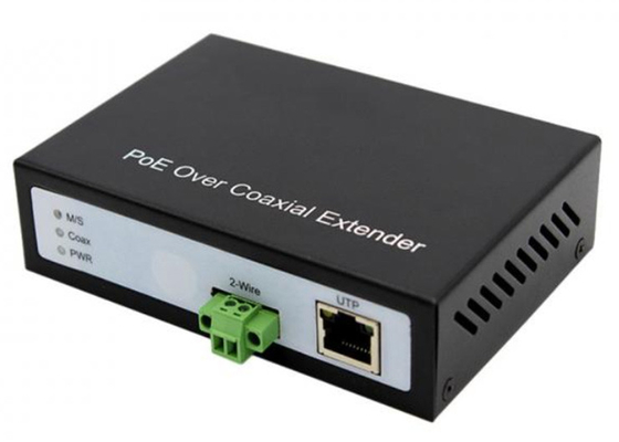 10/100Mbps IP over Coax Extender POE IP RJ45 Lan Over 2wire Twisted-Pair Extender 300m สําหรับกล้อง IP