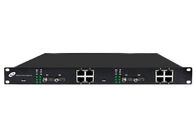 Managed Ethernet Fiber Switch 4 Gigabit Optical และ 8 Gigabit Ethernet Ports