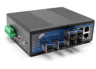 SFP Fiber Switch 2 Gigabit SFP และ 4 10 / 100Mbps Ethernet และ 4 10 / 100Mbps SFP