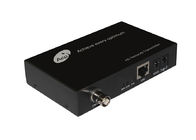 95Mbps Coax เป็น IP Converter 1 10 / 100Mbps POE Ethernet 1 พอร์ต BNC