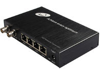 4 POE 2 BNC Port Coax เป็น Ethernet Media Converter