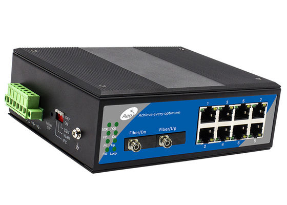 CBIT รองรับสวิตช์ POE อุตสาหกรรม 10 / 100Mbps 8 พอร์ต