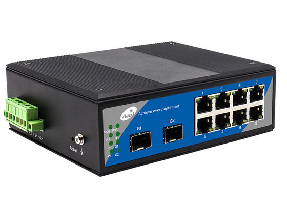 LC Switch POE 8 พอร์ตจัดการได้