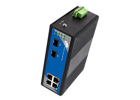 สวิตช์ POE 4 พอร์ต Gigabit Web พร้อมช่อง SFP 2 ช่อง