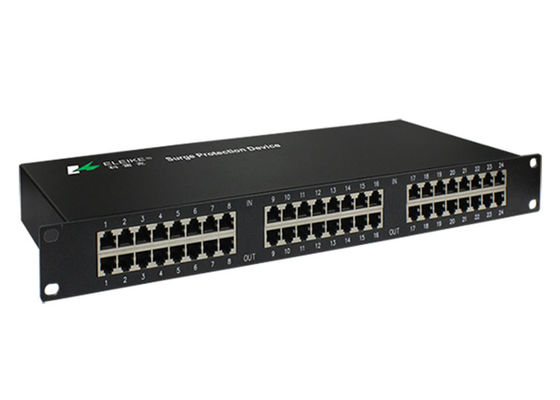 24 Port Self Adaption Power Over Ethernet Surge Protector