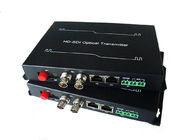20km 1 ช่องสัญญาณ HD SDI เครื่องรับส่งสัญญาณออปติคอลพร้อมพอร์ตเครือข่าย 10/100Mbps