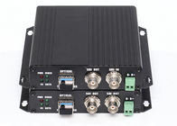 3G SDI Video 20KM SFP ตัวแปลงไฟเบอร์ออปติกพร้อม RS485 RS422