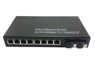 2Fiber และ 8RJ45 Ethernet Media Converter 10/100M หรือ 10/100/1000M