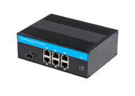 1 SFP Fiber และ 6 Industrial Ethernet Port Fiber Switch 10/100/1000Mbps