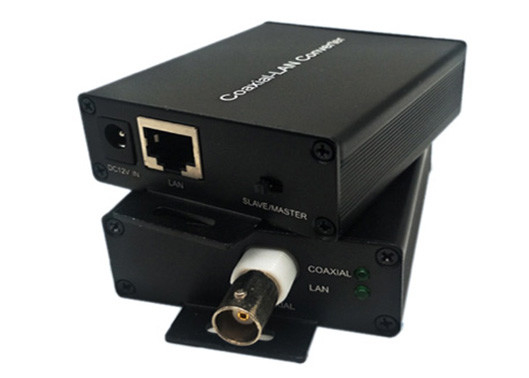 10/100Mbps Ethernet Over Coax Extender 1*BNC+1*LAN 1.5 กิโลเมตร แหล่งไฟฟ้า DC12V