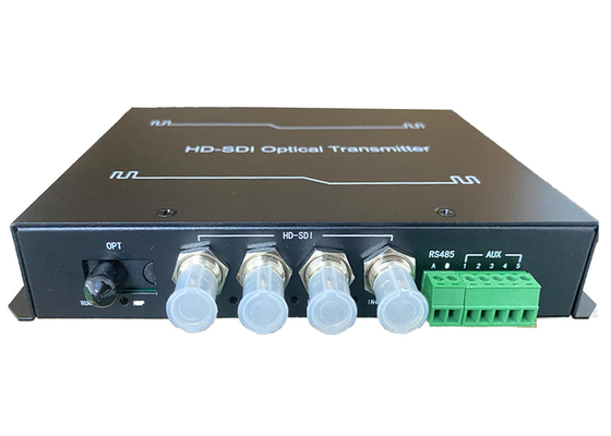 ตัวแปลงไฟเบอร์ HD-SDI/3G-SDI 4CH พร้อมพอร์ต SC/FC/ST/LC 1 พอร์ต